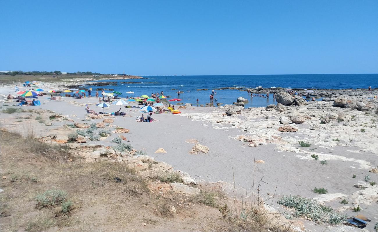 Photo of Plyazh Malkoto More with gray sand &  rocks surface