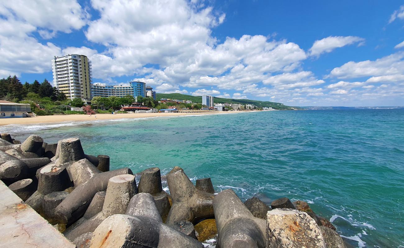 Photo of Riviera beach with bright fine sand surface