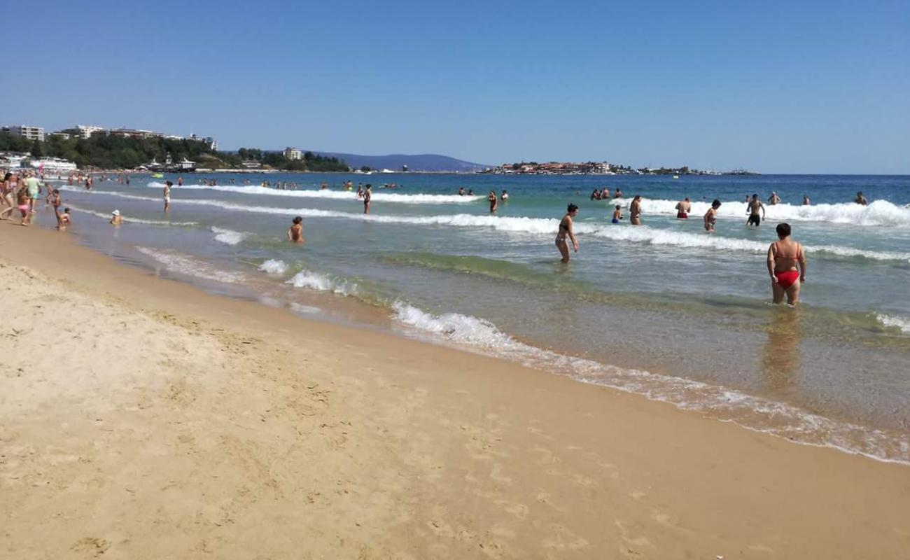 Photo of Nessebar nude beach with white fine sand surface