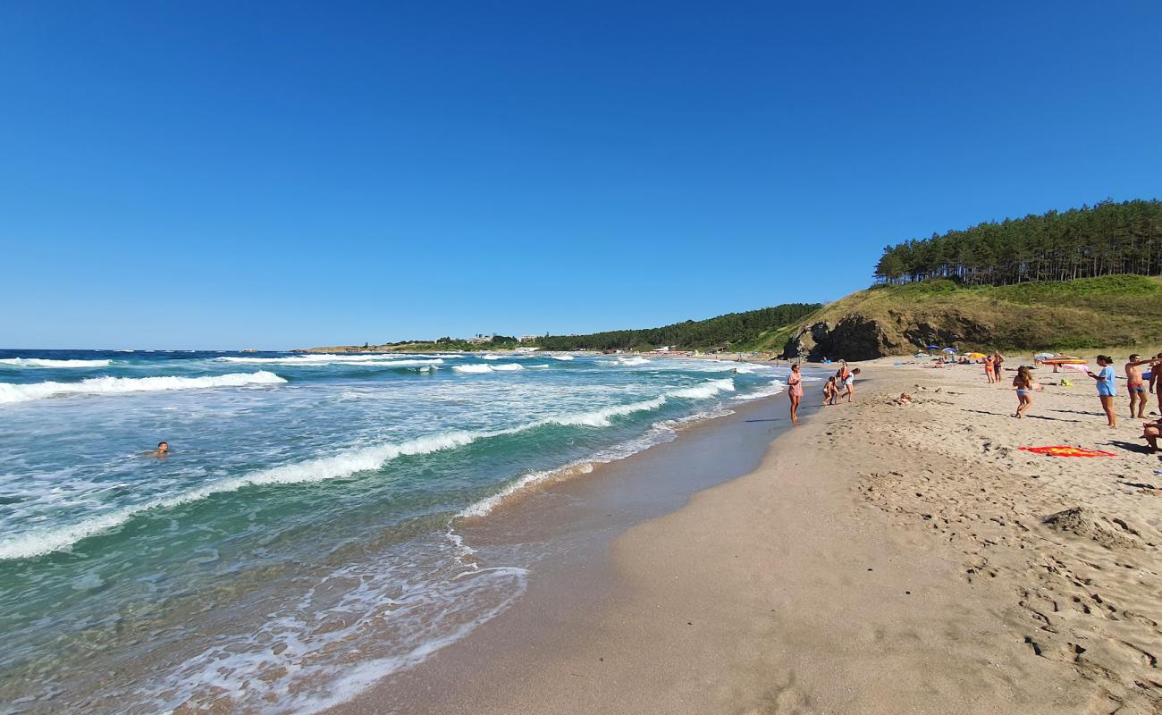 Photo of Ahtopol beach with bright fine sand surface