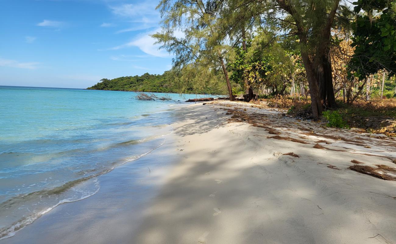 Photo of Kos kong Krav Beach with white fine sand surface