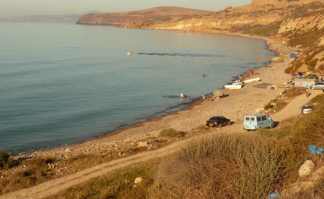 Photo of Plage Maarouf with bright sand & rocks surface