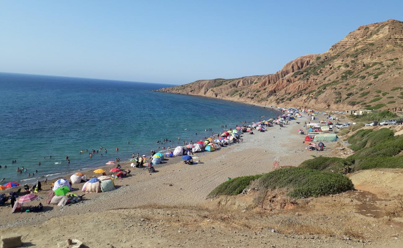 Photo of Malous Plage with light sand &  pebble surface