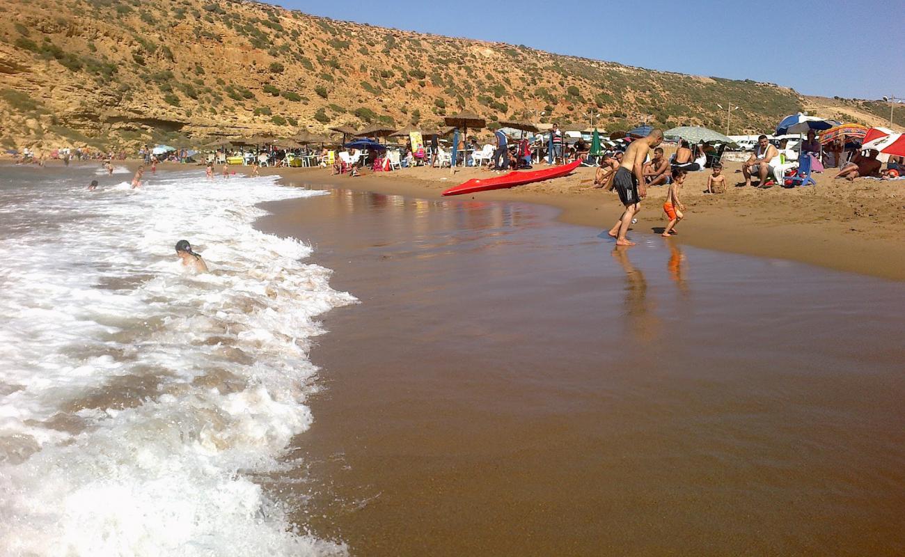 Photo of Plage Sidi Djelloul with brown fine sand surface