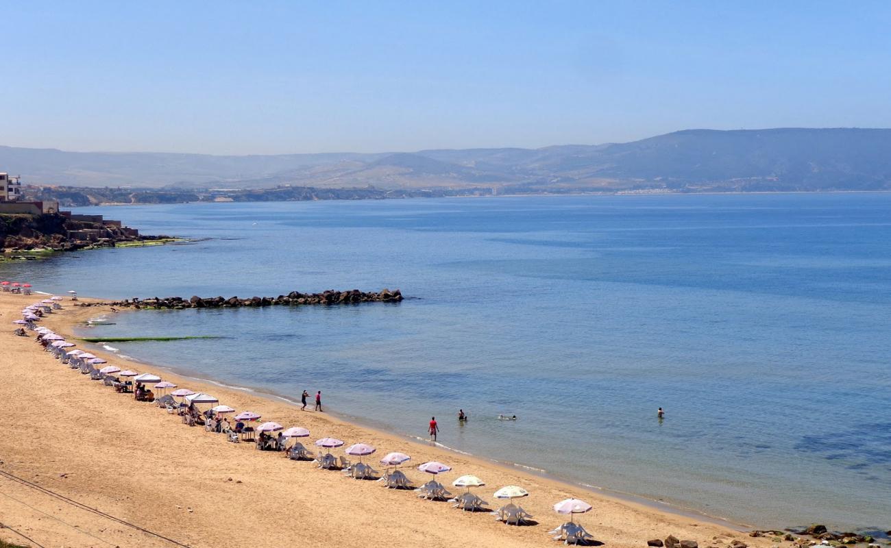 Photo of La Grande Plage with bright sand surface