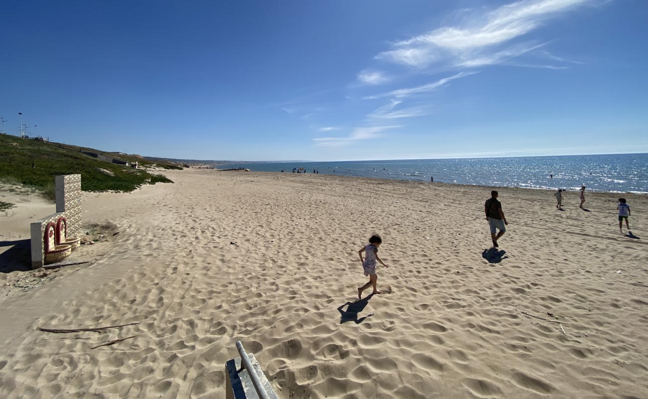 Photo of Split beach with bright fine sand surface