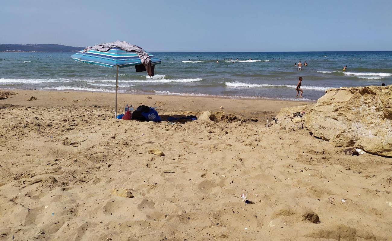 Photo of Plage Kef Lasfar with bright sand surface