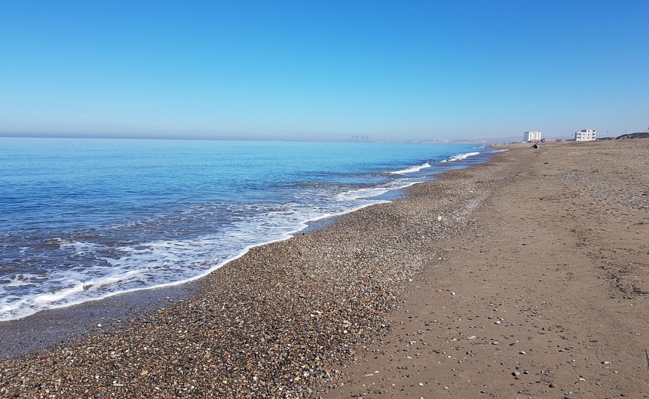 Photo of Colonel Abbas with bright sand surface