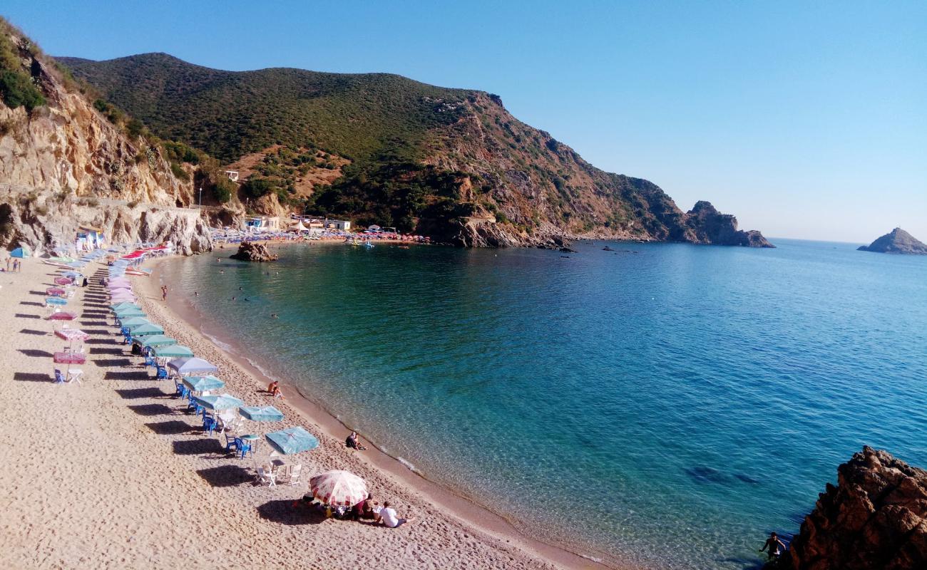 Photo of Plage Ravin des Lions (La Carriere) with light fine pebble surface