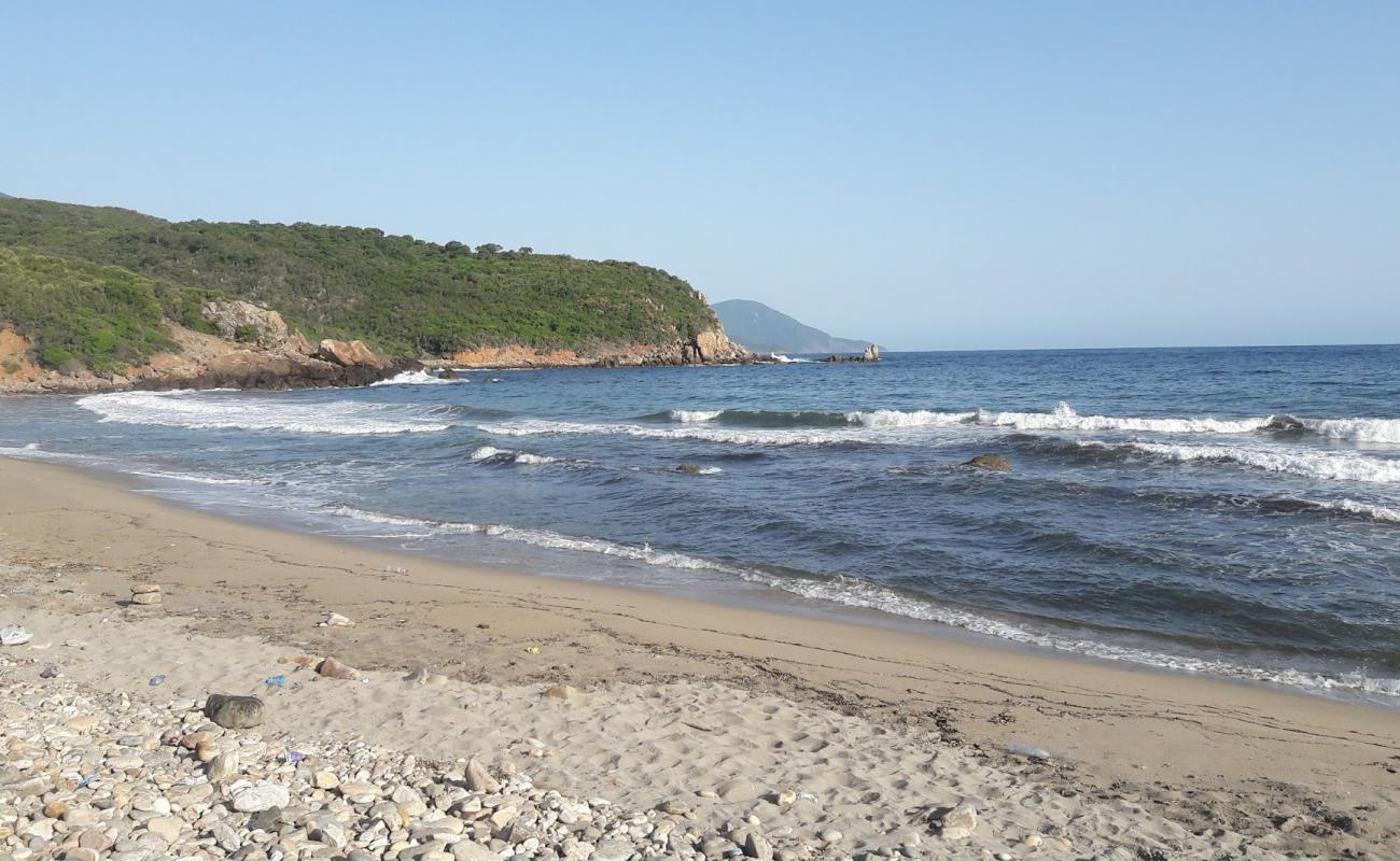 Photo of Oued EL Gueb with bright sand & rocks surface