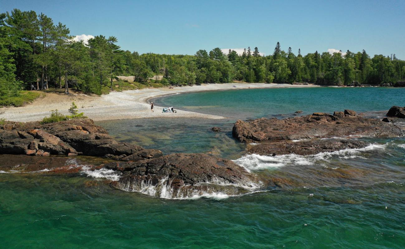 Photo of Stone Beach with rocks cover surface