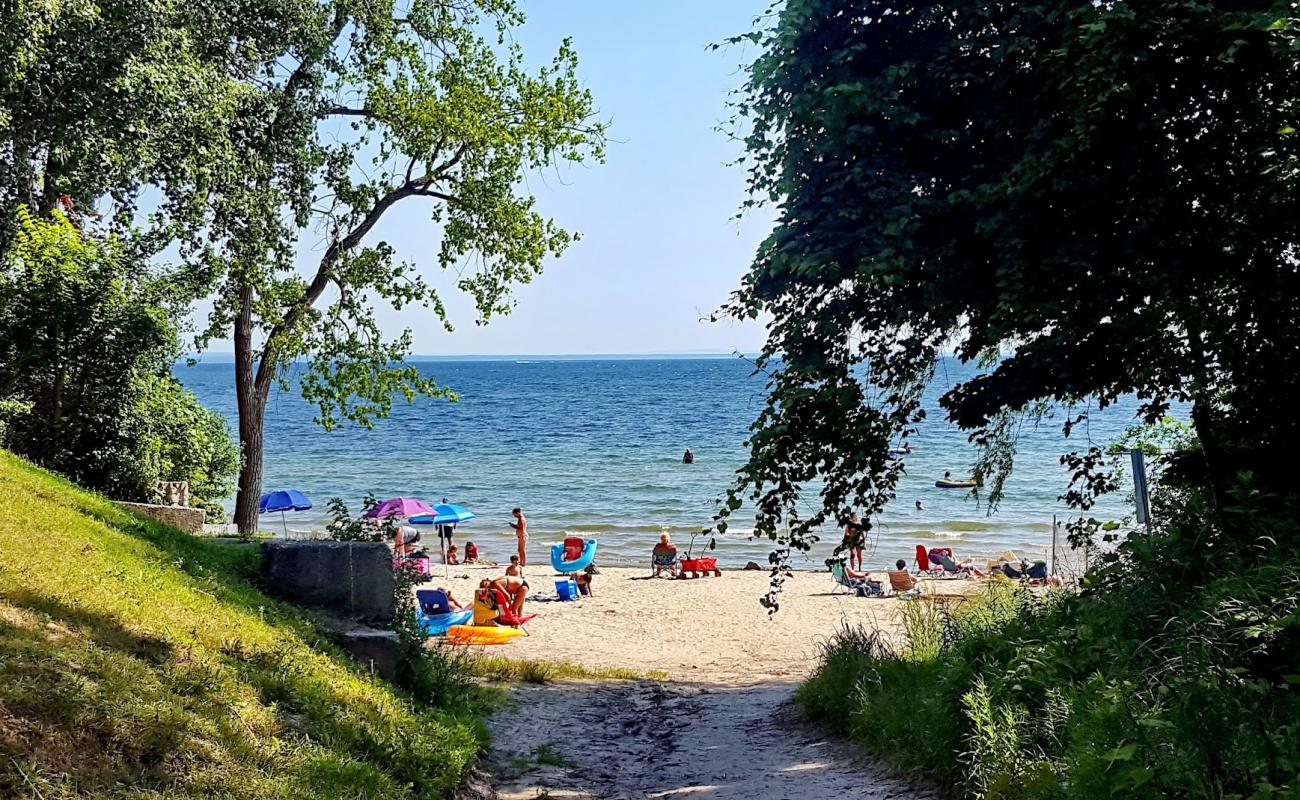 Photo of Crescent Beach with bright sand surface