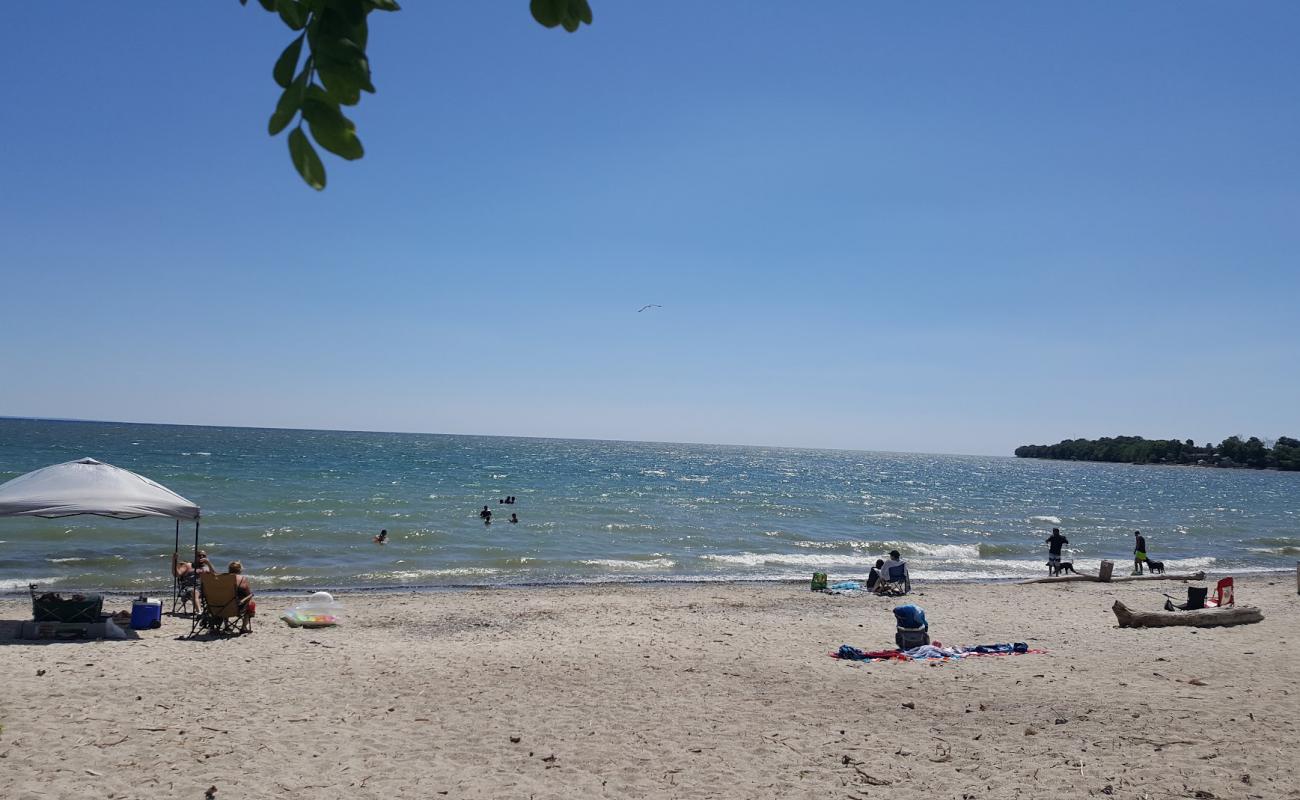 Photo of Port Maitland Public Beach with light sand &  pebble surface