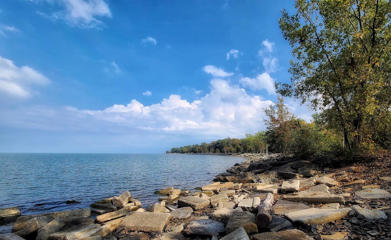 Photo of Kettle Point Park with rocks cover surface