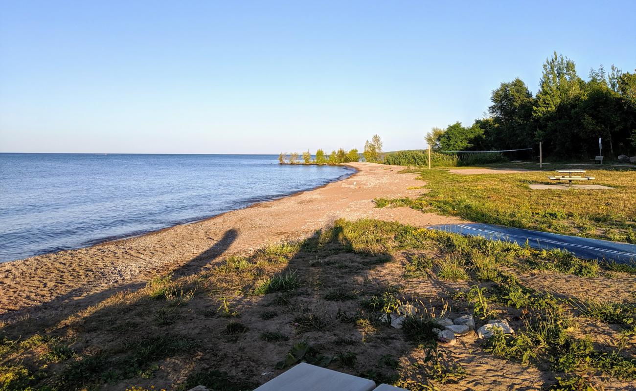 Photo of David Johnston Park with bright sand surface