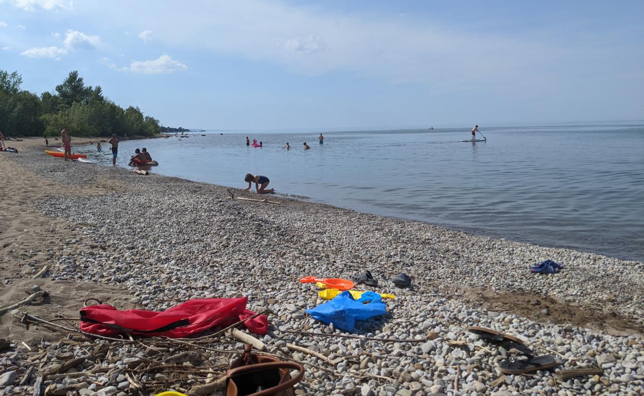 Photo of Peasemarsh Beach with light sand &  pebble surface