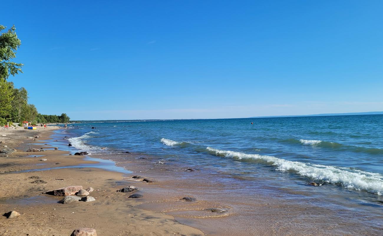 Photo of Tiny Beach with bright sand surface