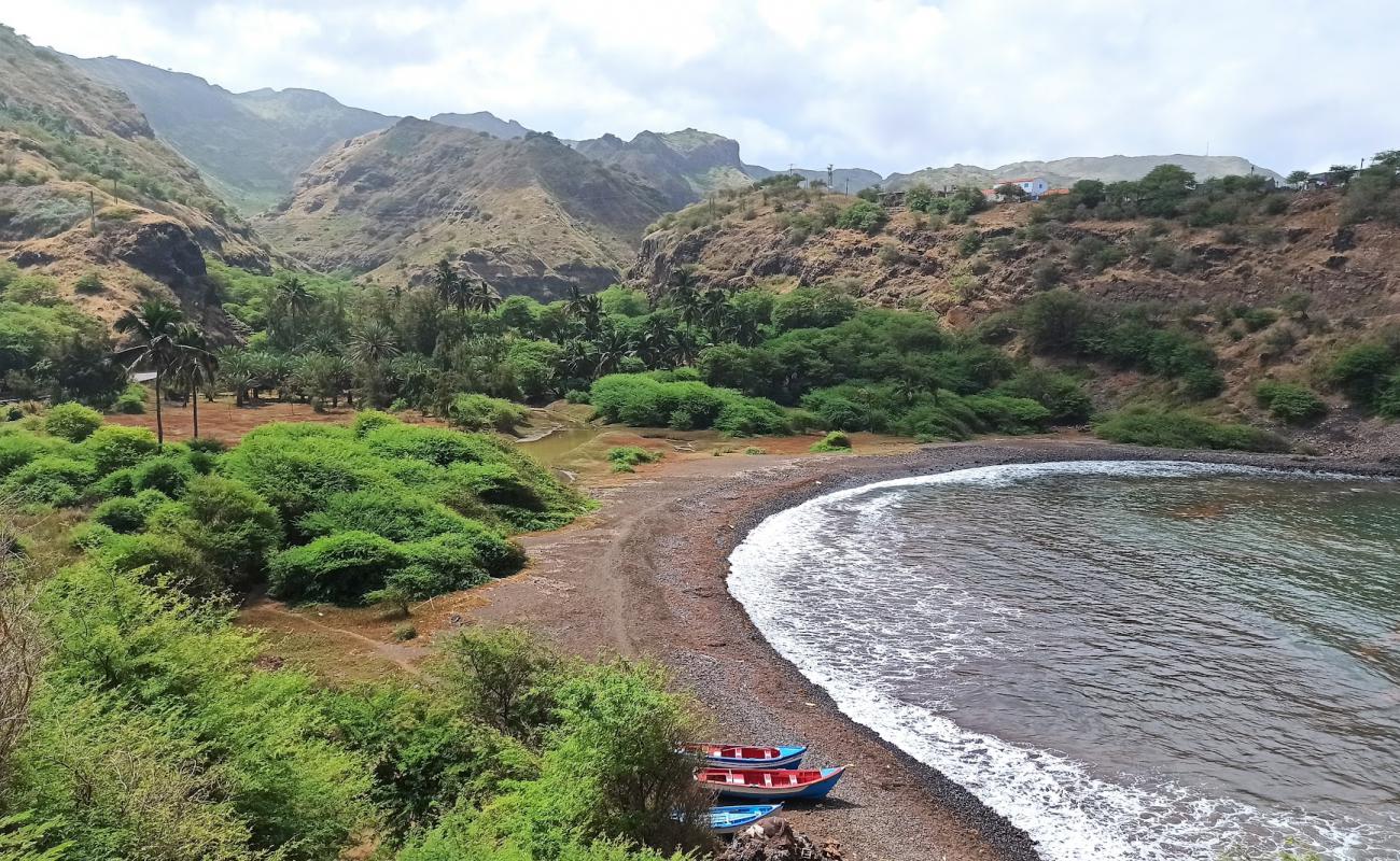 Photo of Porto Formoso Beach with black sand & pebble surface