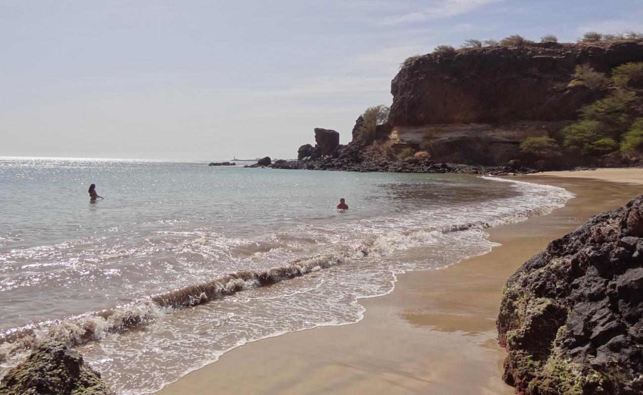 Photo of Praia de Portinho with bright sand surface