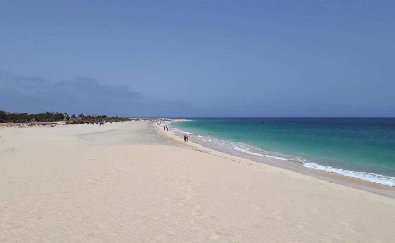 Photo of Dune of Sal Beach with bright fine sand surface