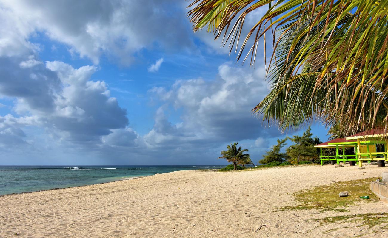 Photo of Bodden Town beach with bright fine sand surface