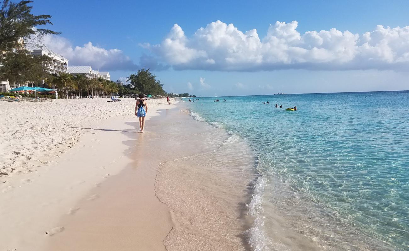 Photo of Seven Mile beach with bright fine sand surface