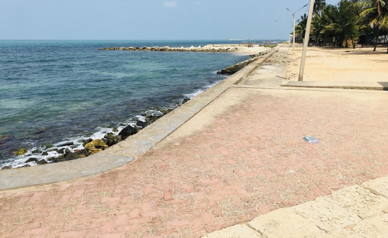 Photo of Keerimalai beach with rocks cover surface