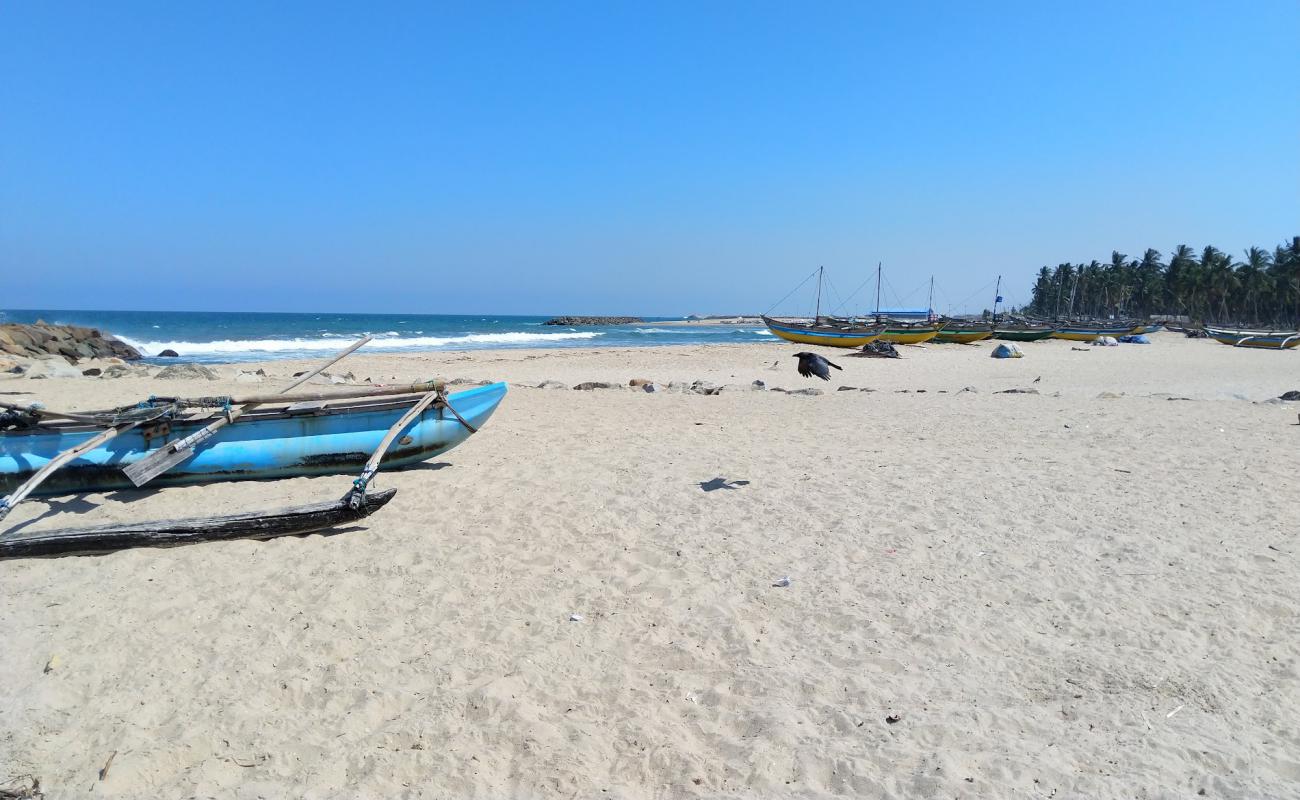 Photo of Oluvil Beach with bright sand surface