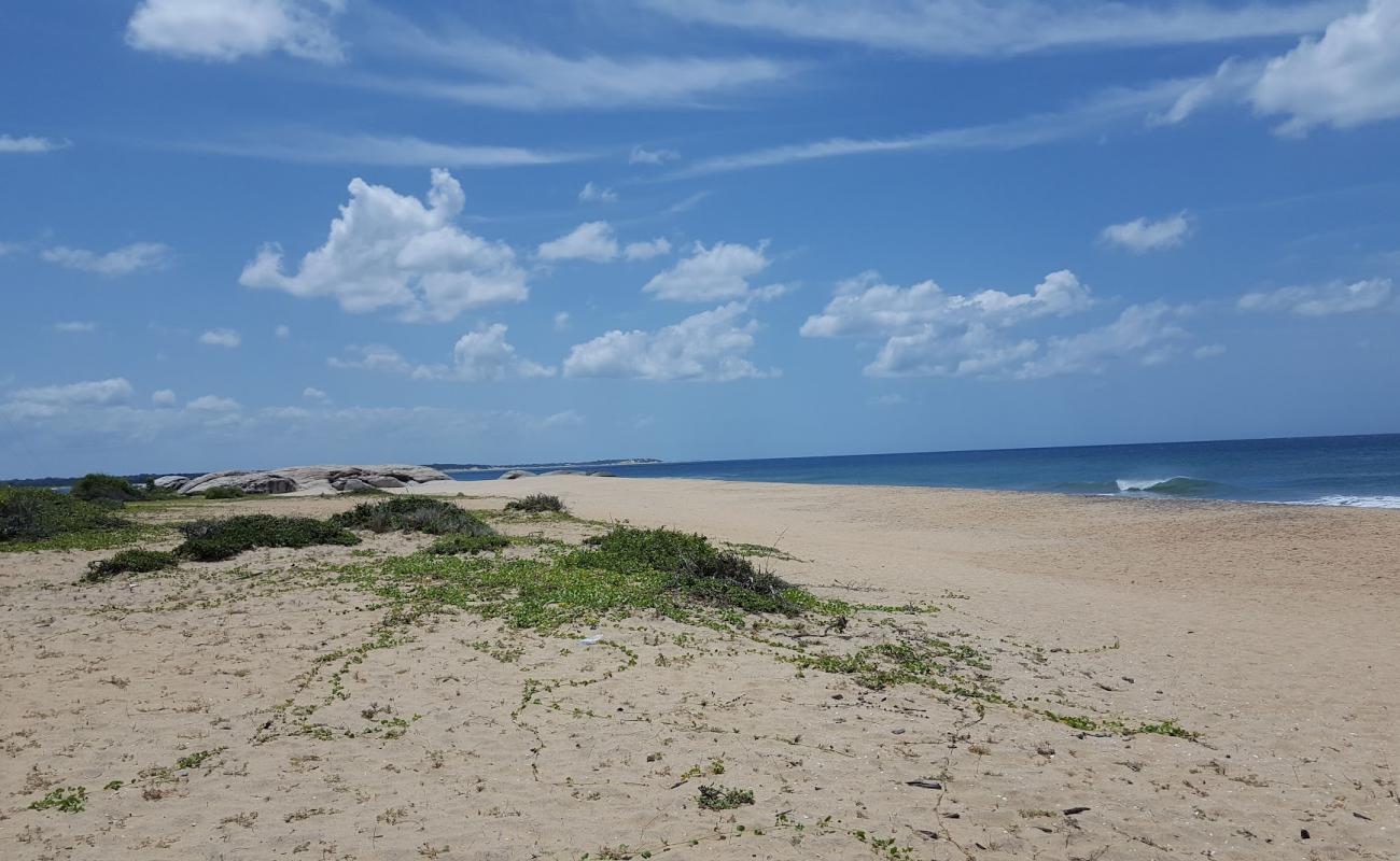 Photo of Okanda Beach with bright sand surface