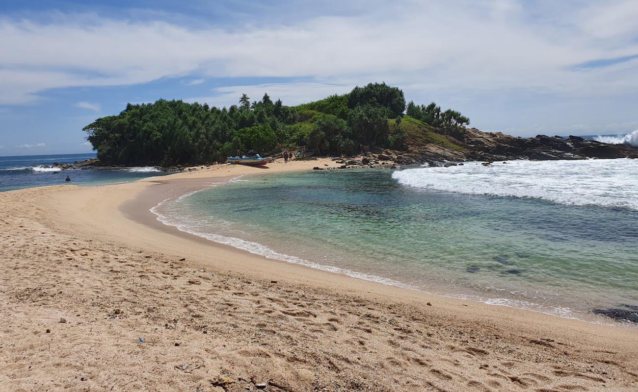 Photo of Blue Beach with bright sand surface