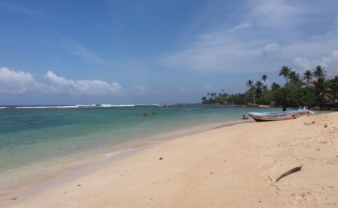 Photo of Polhena Beach with bright sand surface