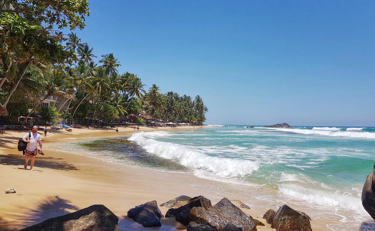 Photo of Dalawella Beach with bright fine sand surface