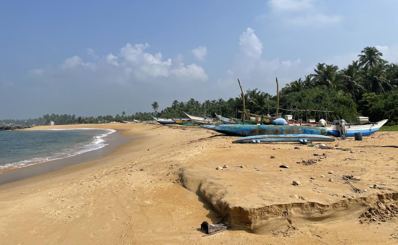 Photo of Dodanduwa beach with bright sand surface