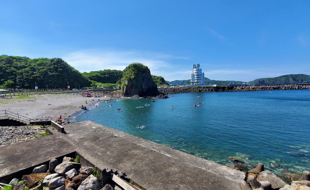 Photo of Cape Tofu beach with gray pebble surface