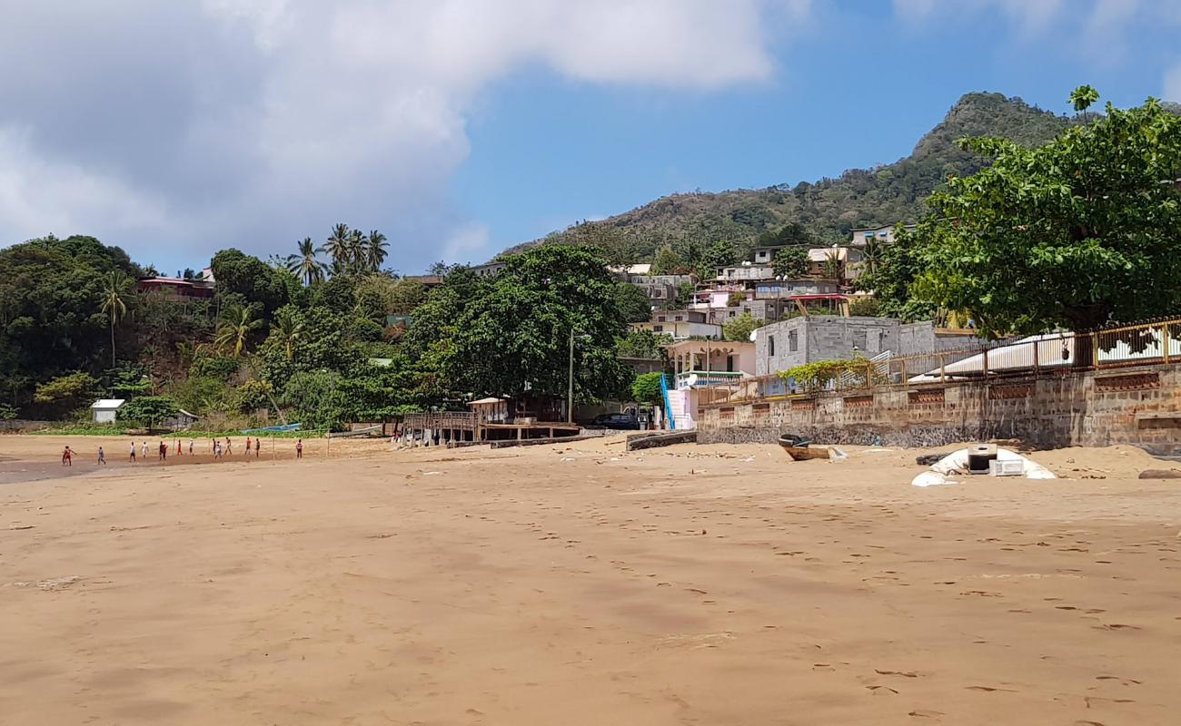 Photo of Mtsamboro City Beach with brown sand surface