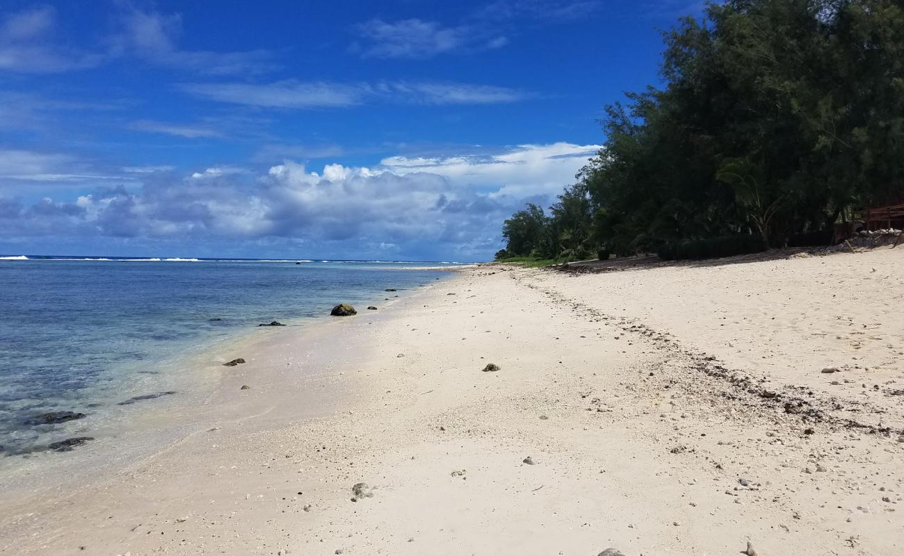 Photo of Manuia Beach with bright sand surface