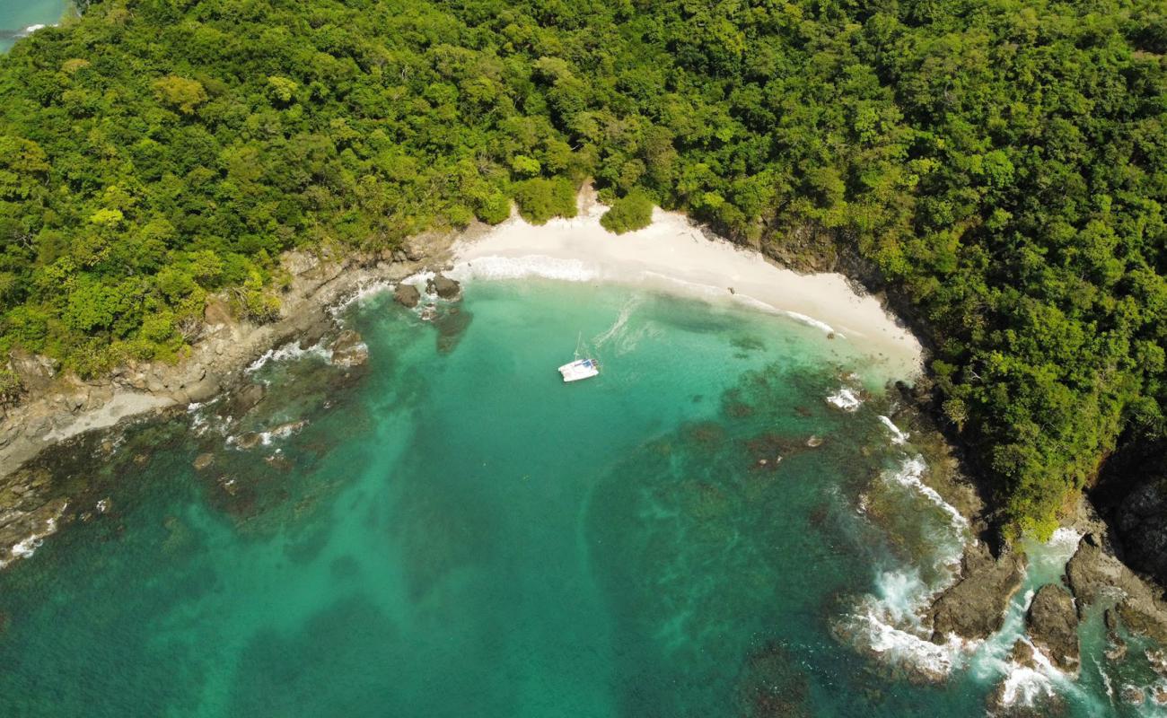 Photo of Playa Celeste with bright fine sand surface