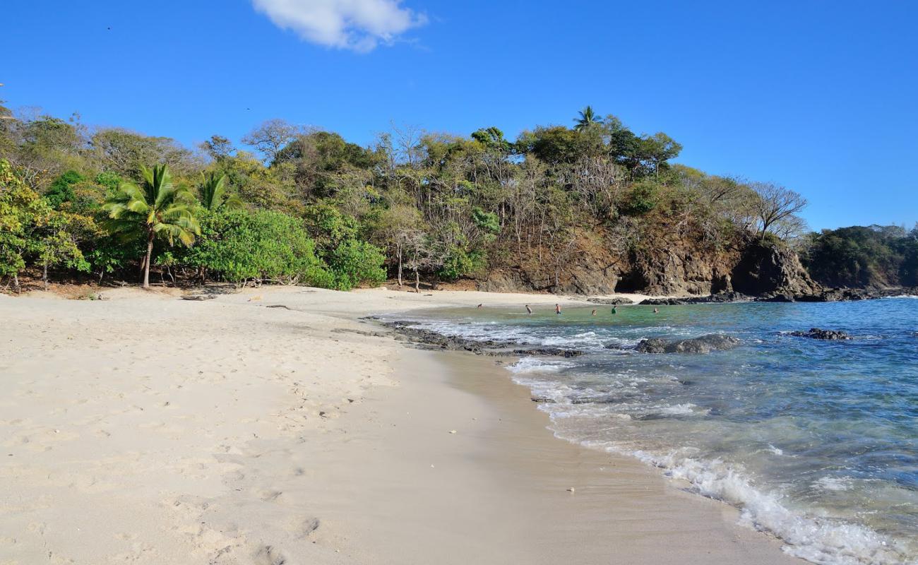 Photo of San Juanillo Beach with bright sand surface