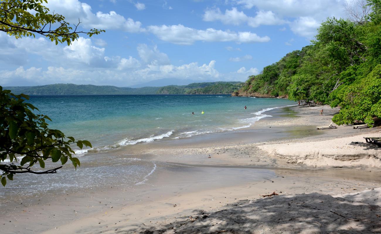 Photo of Punta Buena Vista with gray sand &  rocks surface