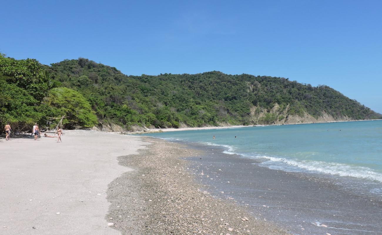 Photo of Cabo Blanco Beach with light sand &  pebble surface