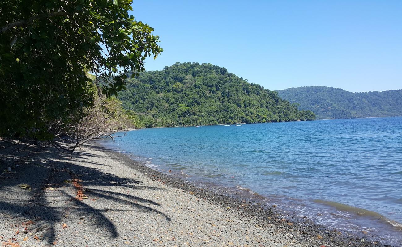 Photo of Playa Nicuesa with gray pebble surface