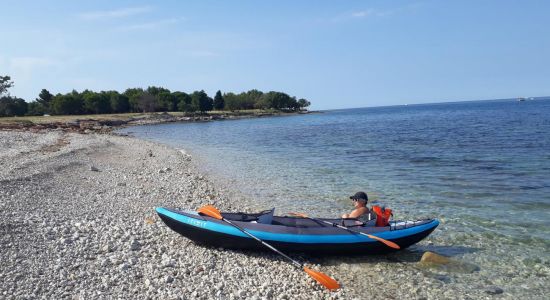 Umag wild beach