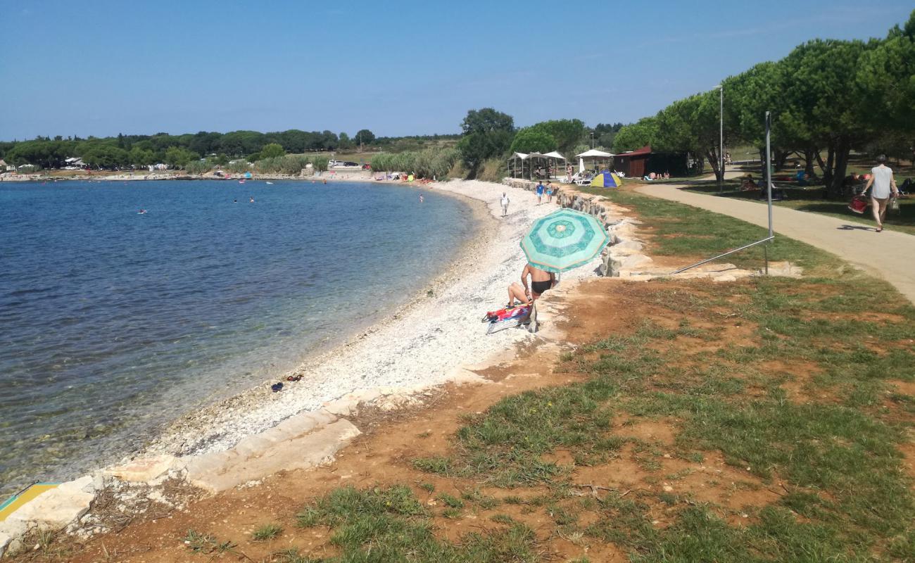 Photo of Kastanija beach with rocks cover surface