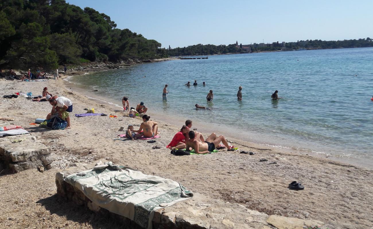 Photo of beach Rovinj II with rocks cover surface