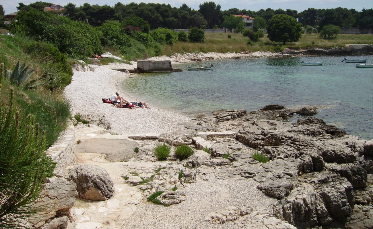 Photo of Zelenika beach with light pebble surface