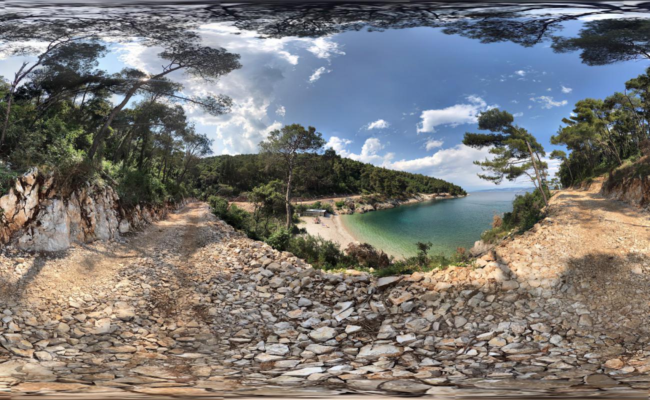 Photo of Jadrina beach with light pebble surface