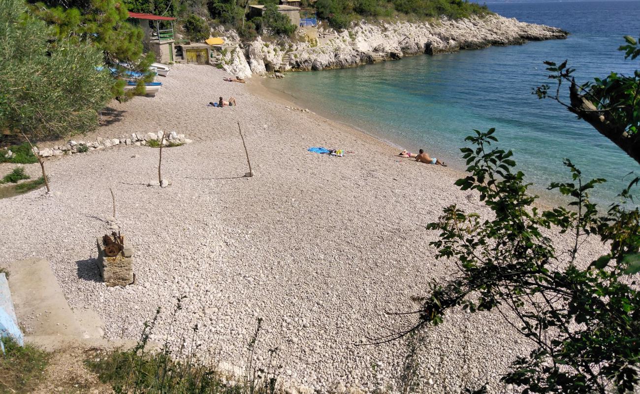 Photo of Jelenscica beach with light pebble surface