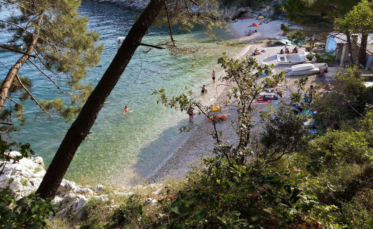 Photo of Uboka beach with light pebble surface