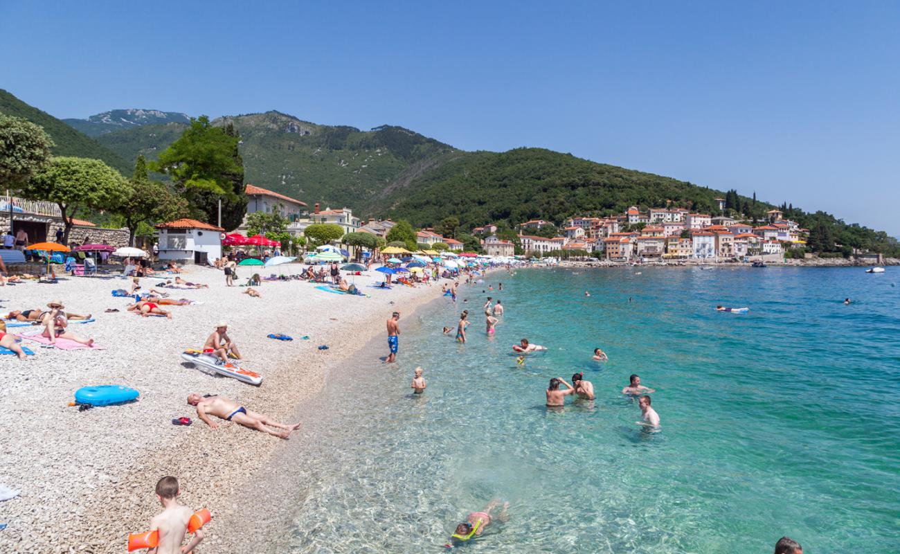 Photo of Sv. Ivan beach with light fine pebble surface