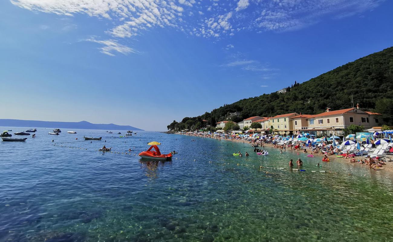 Photo of Moscenicka beach with light pebble surface